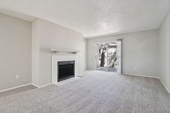 Wood-burning fireplaces in select units